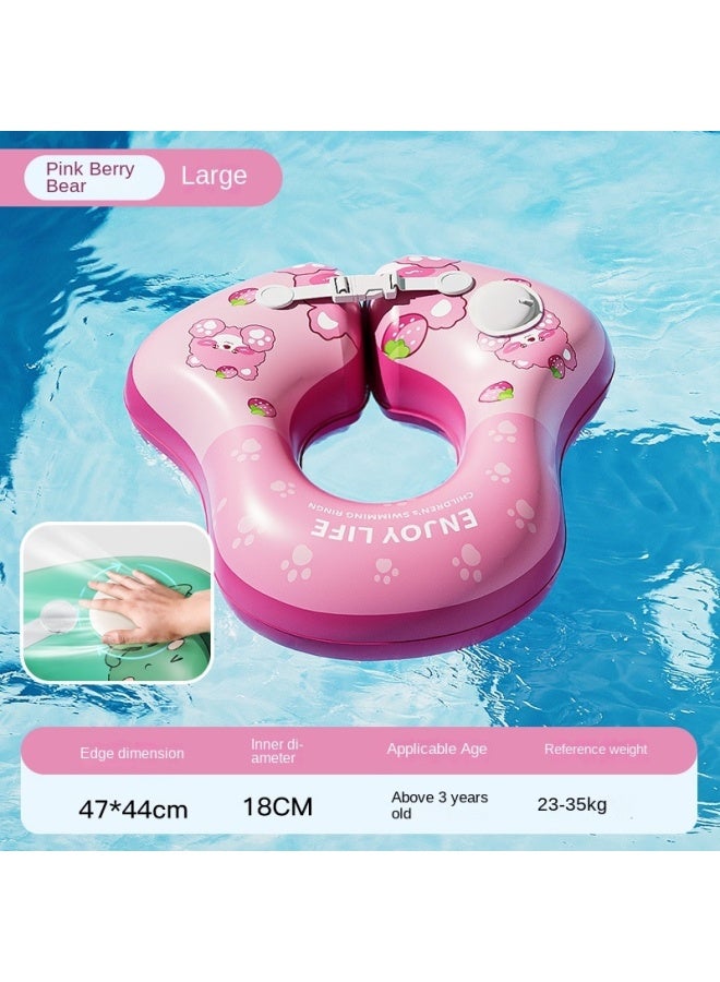 Circle Fun Kids Swim Ring Underarm Infant 0-3 Years Floatation Device Baby Life Ring Water Park Inflatable - Image 1