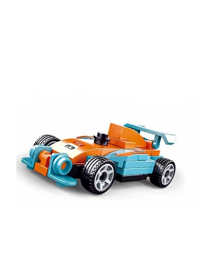 Sluban Sluban - Power Bricks Pull Back Cars Model 4 45 Pieces - M38-B0888D  - Image 2