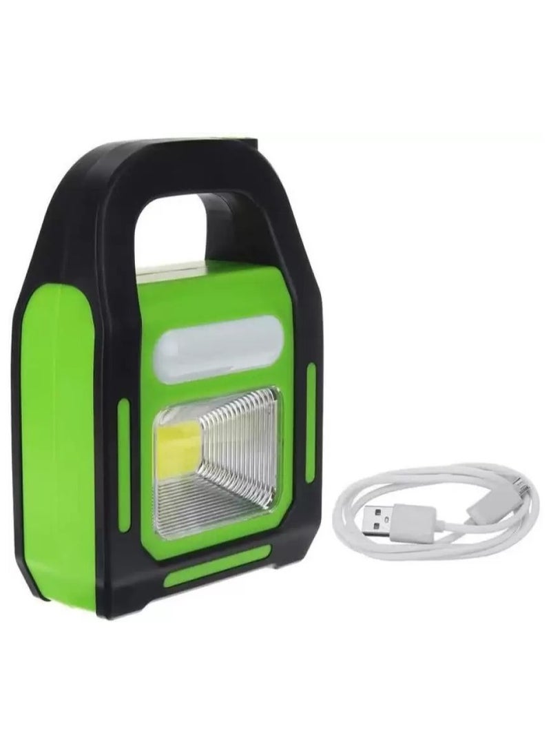 Generic - Rechargeable Work Light, Solar Powered Camping Light, Portable Waterproof for Camping, Earthquake, Indoor, Power Outage. - Image 1
