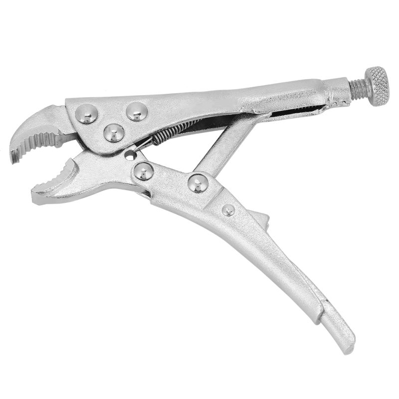2Pcs Ground Mouth Straight Jaw Lock Vise Grip Clamp Locking Pliers Set Hand Tools - Image 1
