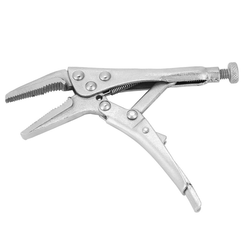 2Pcs Ground Mouth Straight Jaw Lock Vise Grip Clamp Locking Pliers Set Hand Tools - Image 2