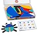 LiKee Open Ended Wooden Shape Puzzles with 36 Blocks and 60 Pattern Shapes for Toddlers 3 Years Old Montessori Toys Preschool Education Activity for Kids 48 Yrs - Image 3