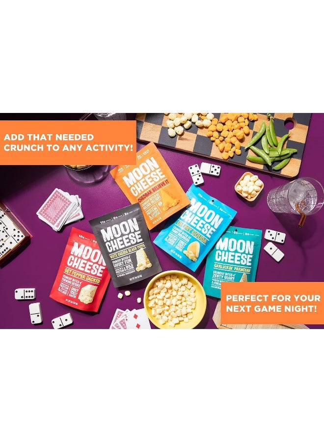 Moon Cheese Oh My Gouda Cheese Bites, 10 Ounce, 2-Pack, Crunchy, Packed With Protein & Calcium, Keto, Gluten Free - Image 5