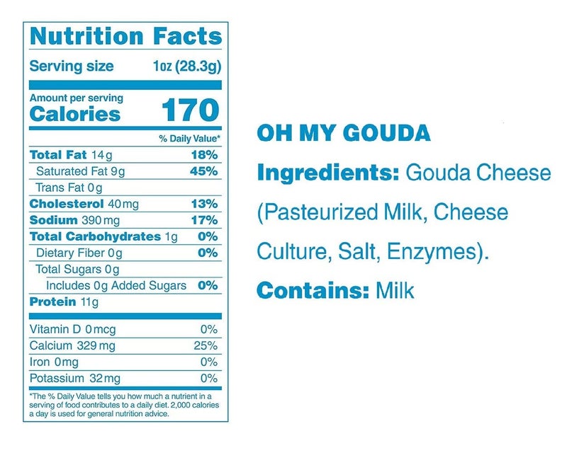 Moon Cheese Oh My Gouda Cheese Bites, 10 Ounce, 2-Pack, Crunchy, Packed With Protein & Calcium, Keto, Gluten Free - Image 3