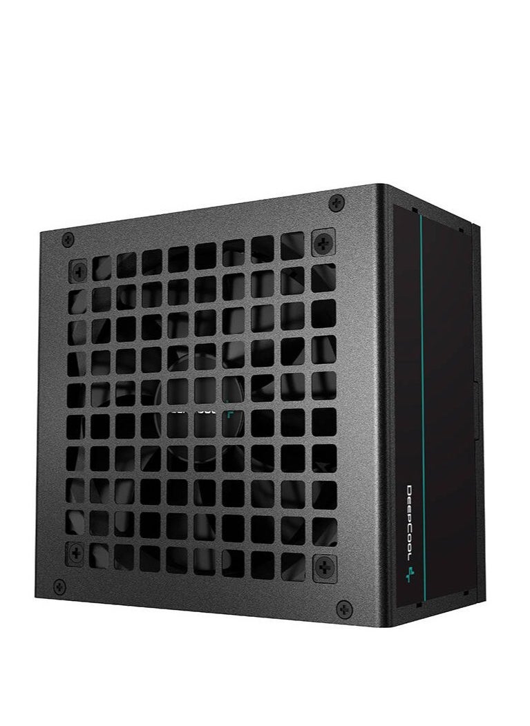 DEEPCOOL - PF750 ATX 12V Power Supply Unit, 750W Power, 80 Plus Standard Certification, Active PFC + Double Tube Forward 750Watts, 5% Efficiency, 120mm Fan Size - Black | R-PF750D-HA0B-UK - Image 1