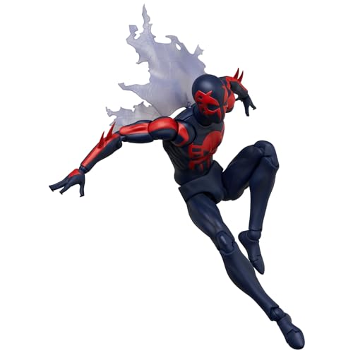 MEDICOM MAFEX No 239 SpiderMan 2099 SpiderMan 2099 Comic Ver Total Height Approx 61 inches 155 mm NonScale Painted Action Figure - Image 1