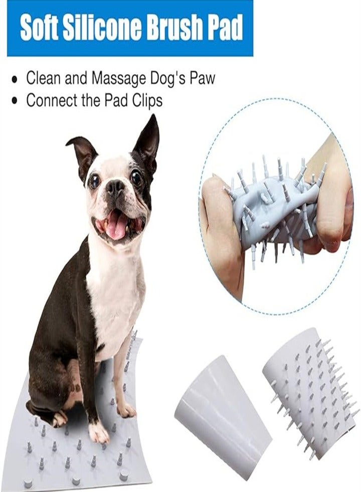 Generic New Automatic Dog Paw Cat Paw Cleaner with Soft Silicone, USB Charging, 360° All-round Dog Paw Cleaner for Massaging and Combing Dirty Paws  - Image 5