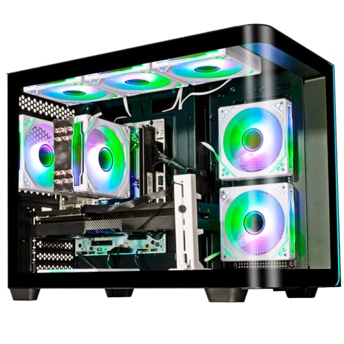 LXZ Gaming Desktop Core i7-14700F, RTX 5060 8G, 16G DDR5 RAM, 1TB NVME 3.0 SSD, Prebuilt Gaming PC, VR Ready Tower Computer for Home and Office - Image 2