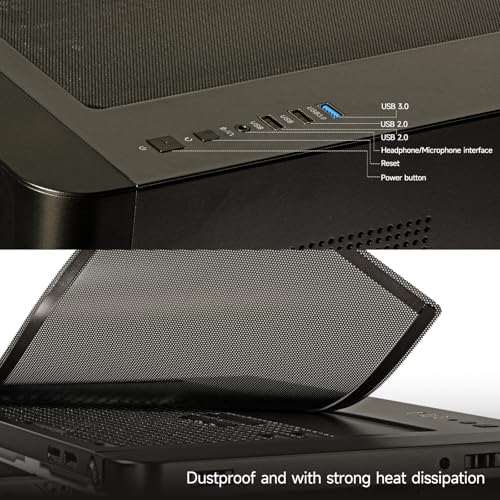 LXZ Gaming Desktop Core i7-14700F, RTX 5060 8G, 16G DDR5 RAM, 1TB NVME 3.0 SSD, Prebuilt Gaming PC, VR Ready Tower Computer for Home and Office - Image 5
