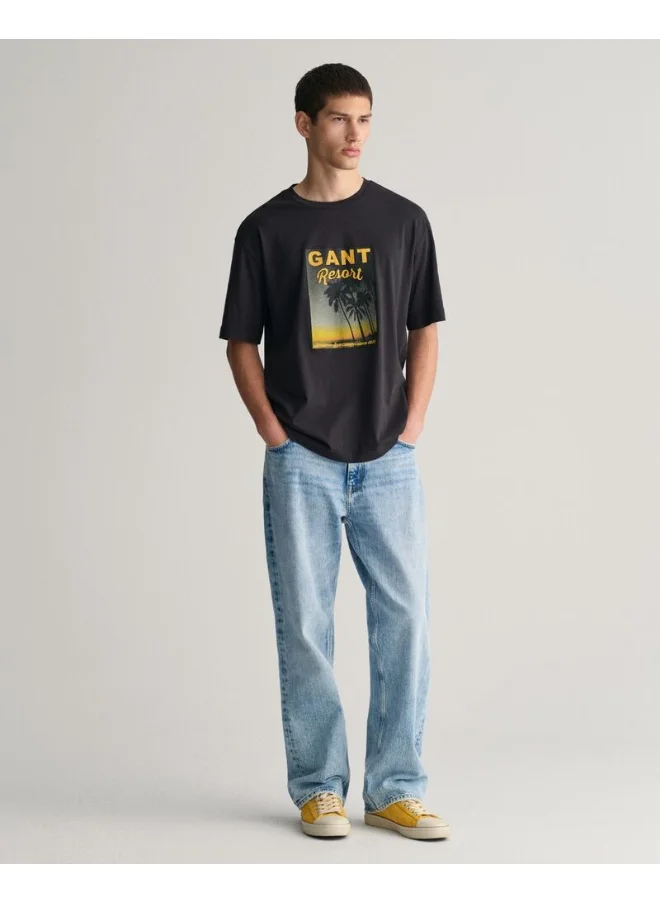 غانت Gant Washed Graphic T-Shirt