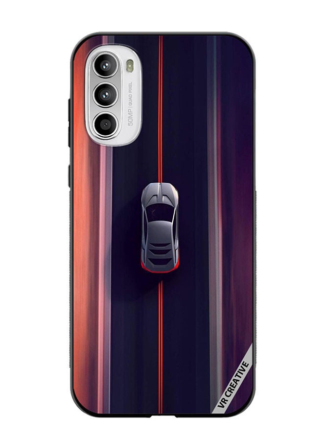 VR CREATIVE Protective Case Cover For Motorola Moto G82 Car Design Multicolour - Image 1