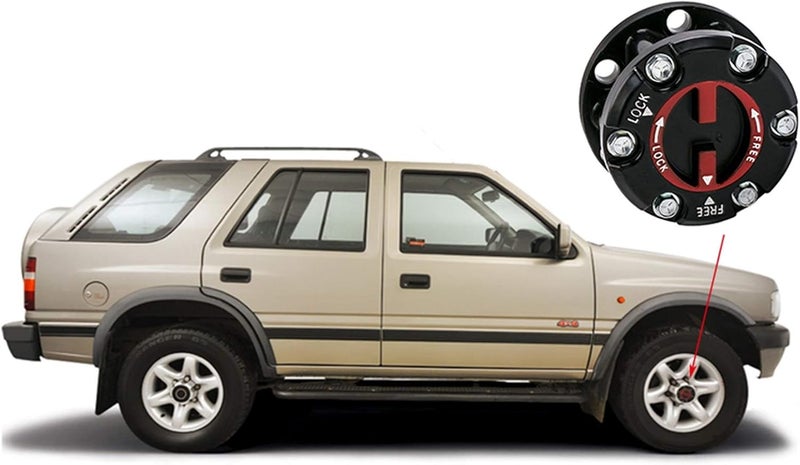 QASULER Free Wheel Locking Hubs for Isuzu and Opel - Image 4