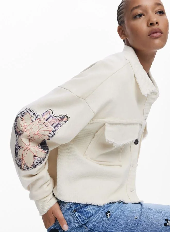 Desigual Multicolour Mickey Button Sweatshirt for Women | Best Price UAE