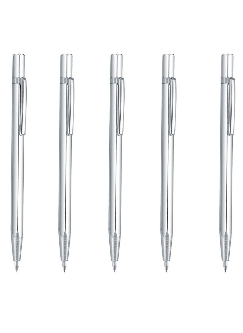 Excefore - 5 Pcs Tungsten Carbide Tip Scriber, Scribe Tools, Engraving Marking Pen, Aluminium Etching Machinist Engraved Pen with Clip for for Metal Sheet Ceramics Glass Tile Welding Marking Scriber - Image 1