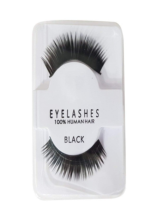Foreign Holics Human Hair Reusable Eyelashes Extension For Women and Girls (1 Pair) - Image 2