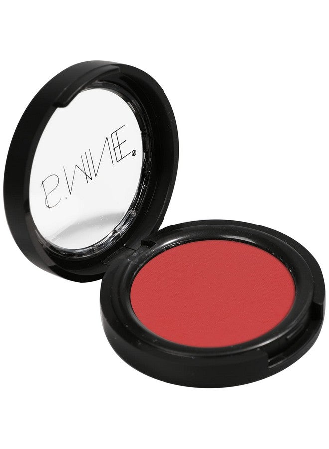 IS'MINE Single Eyeshadow Powder Palette Matte Red High Pigment Longwear Eye Makeup For Day & Night - Image 5