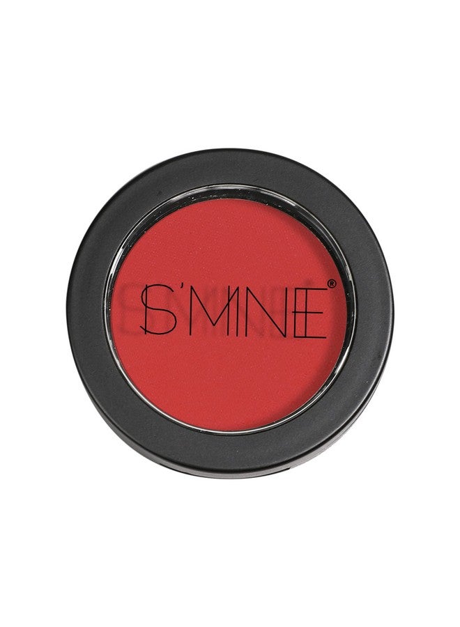 IS'MINE Single Eyeshadow Powder Palette Matte Red High Pigment Longwear Eye Makeup For Day & Night - Image 3