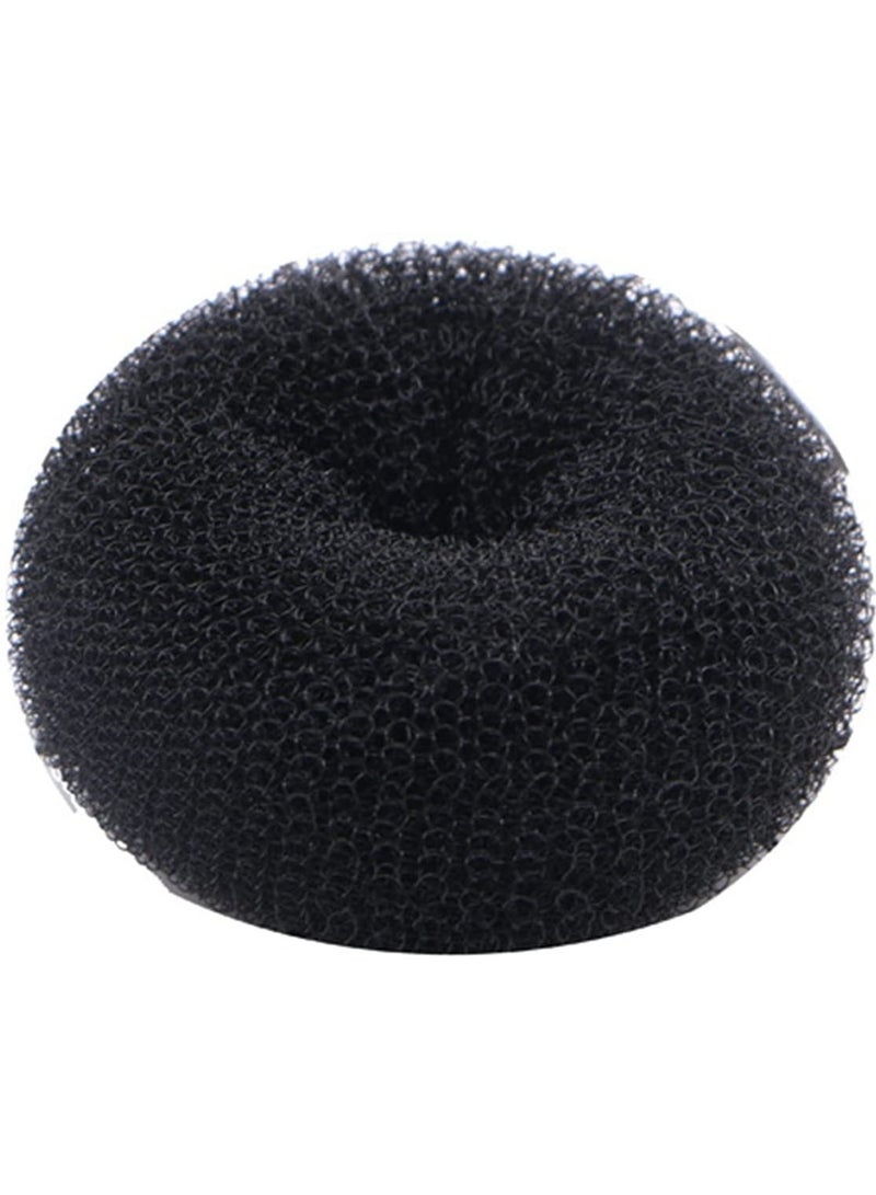 ORiTi صانع كعكة الشعر 7 قطع - صانع كعكة الشعر على شكل حلقة مع 5 أربطة شعر و 20 دبوس شعر أسود - Image 5