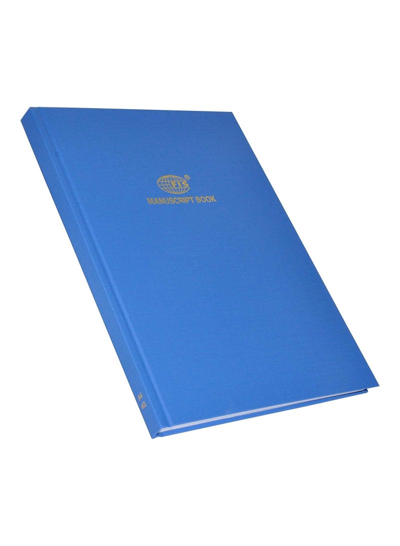 FIS Manuscript Books 8 mm Single Ruled, 4 Quire 192 Sheets, Size A4 (21 X 29.7 CM) - FSMNA44Q - Image 1