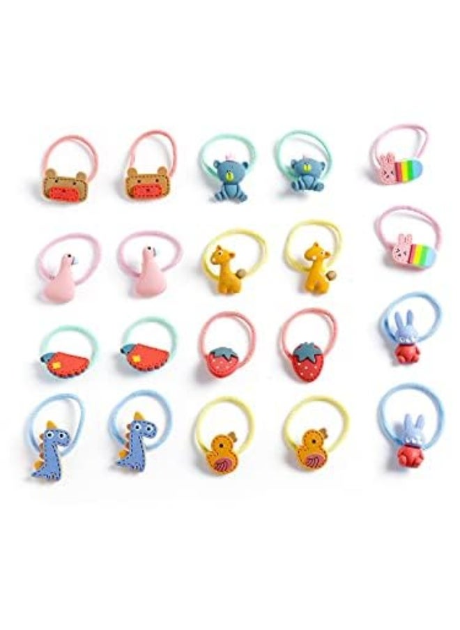 Rubber Bands for Girls Kids Hair Accessories for Girls Hair Tie 20 Pcs Cute Characters Rubberbands for Kids Ponytail Holder For Baby Girls Toddlers - pzsku/Z09A410DC84AAC621B863Z/45/_/1729064147/7d2f5c41-822a-4520-92a2-a64b89d35e49