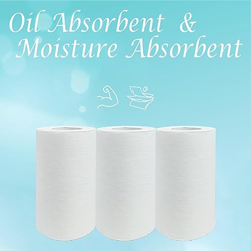 Warmfinity Multipurpose Kitchen Tissue/Towel 3 ply oil and mositure absorbent washable and reusable White Paper Roll (60 sheets per roll) (Pack of 6) - Image 2