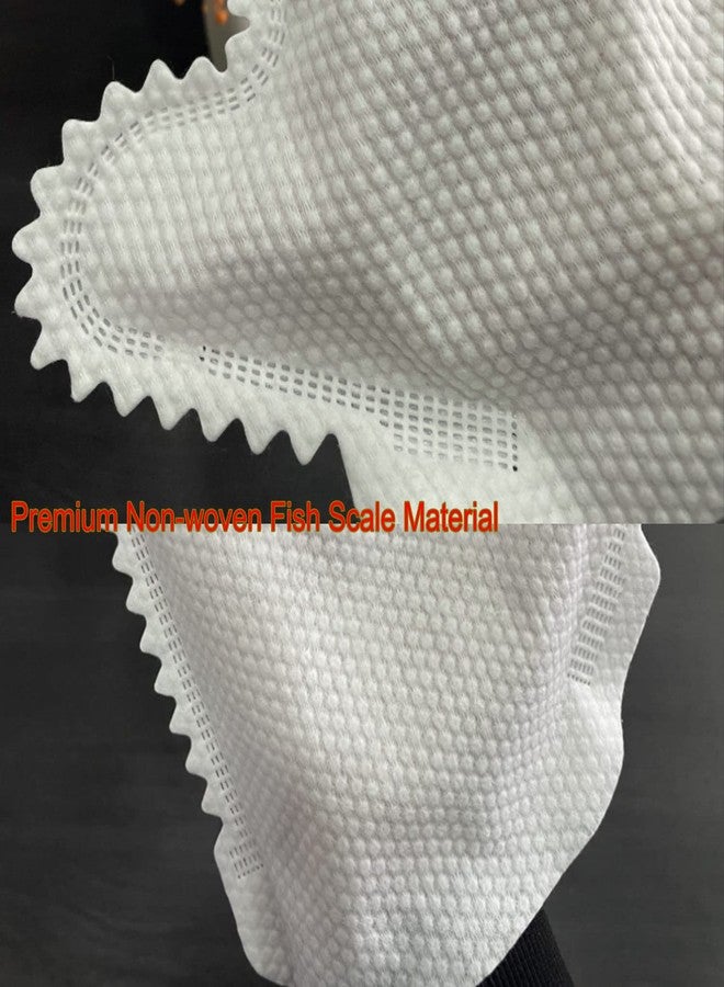 ARAINY Home Disinfection Dust Removal Gloves Microfiber Dusting Gloves 50PC Non-woven Fish Scale Diposible Cleaning Gloves Duster for Car Truck Mirrors Lamp Baseboard - Image 5