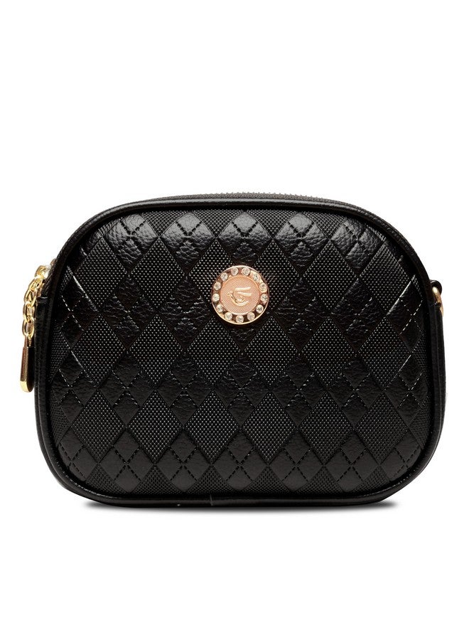 ketmart Crossbody Bags for Women Vegan Leather Purses Small Shoulder Handbags with Strap (Color_Black) - Image 4