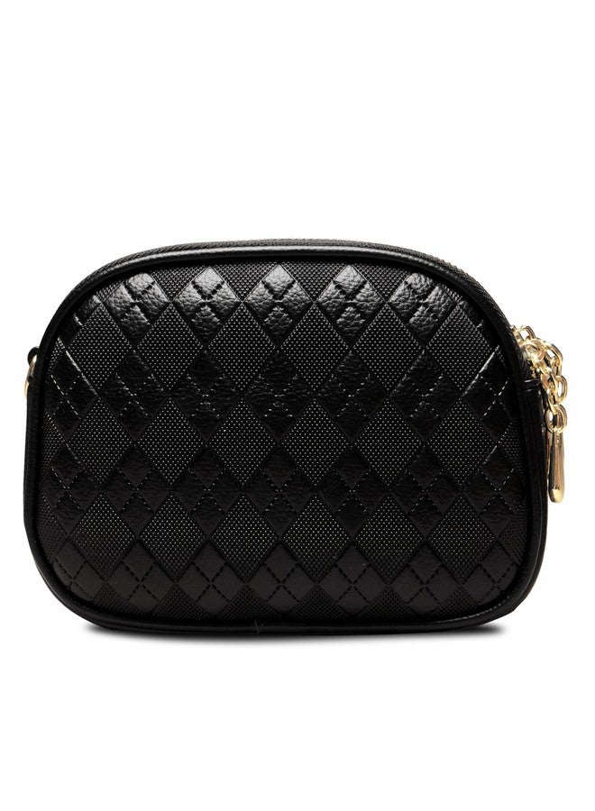 ketmart Crossbody Bags for Women Vegan Leather Purses Small Shoulder Handbags with Strap (Color_Black) - Image 3