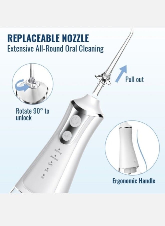 عام خيط تنظيف الأسنان المحمول بالماء لتنظيف الأسنان وجهاز ري الفم - Image 2