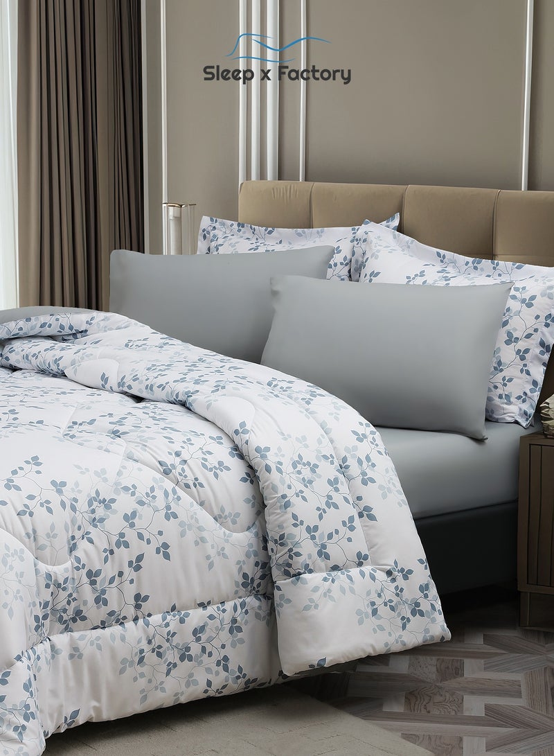 Sleep x Factory Rest Dose 6-Piece Comforter Set – Soft Polyester Fabric & Filling – Size 260×240 cm – Multiple Designs - Image 4