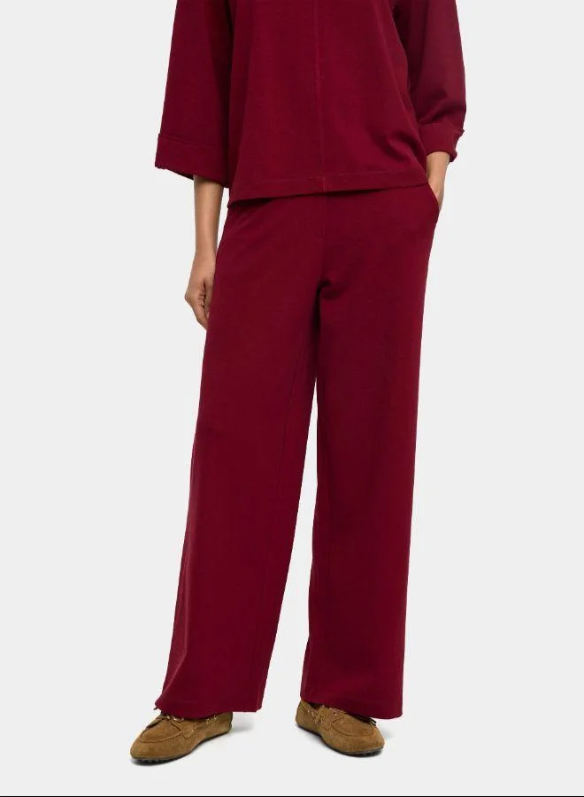 بارفوا بنطلون مع جيوب وخصر مطاطي