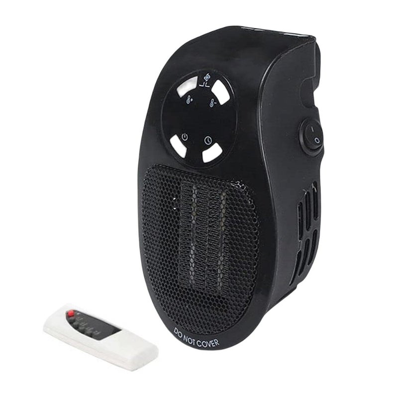 500W heaters for indoor use, portable heater, wall mounted heater with adjustable thermostat timer, small space heater, small portable space heater - Image 3