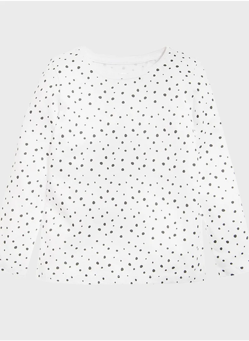 SMYK Kids Dot Printed T-Shirt