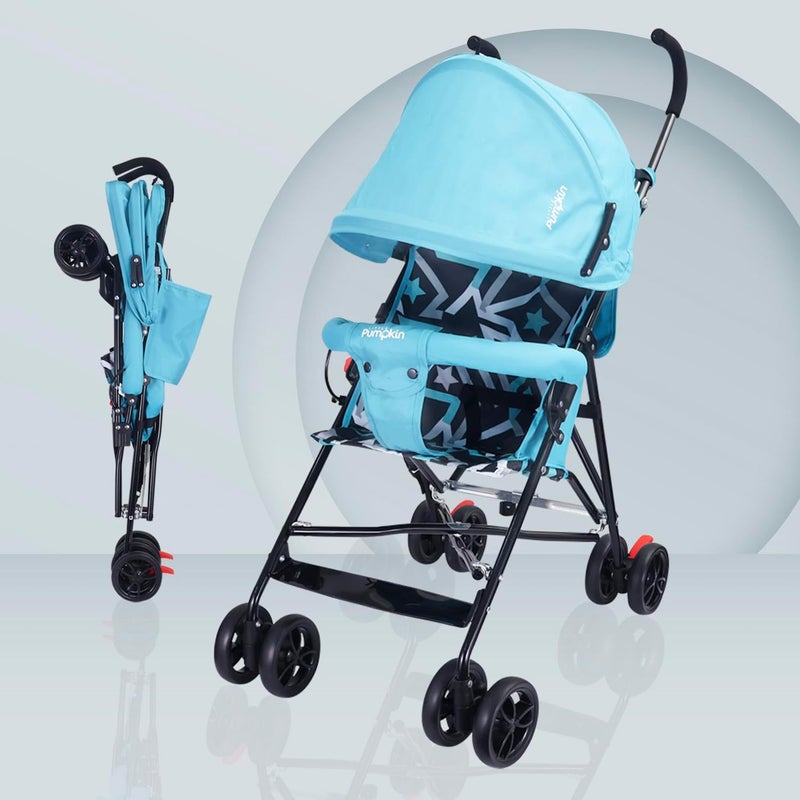 Little Pumpkin Baby Stroller Buggy for Kids - Blue - Image 4