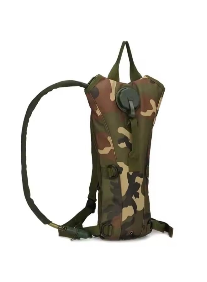 Outdoor Camping 3L Water Bag Molle Tactical Hydration Backpack Water Bag - Image 1
