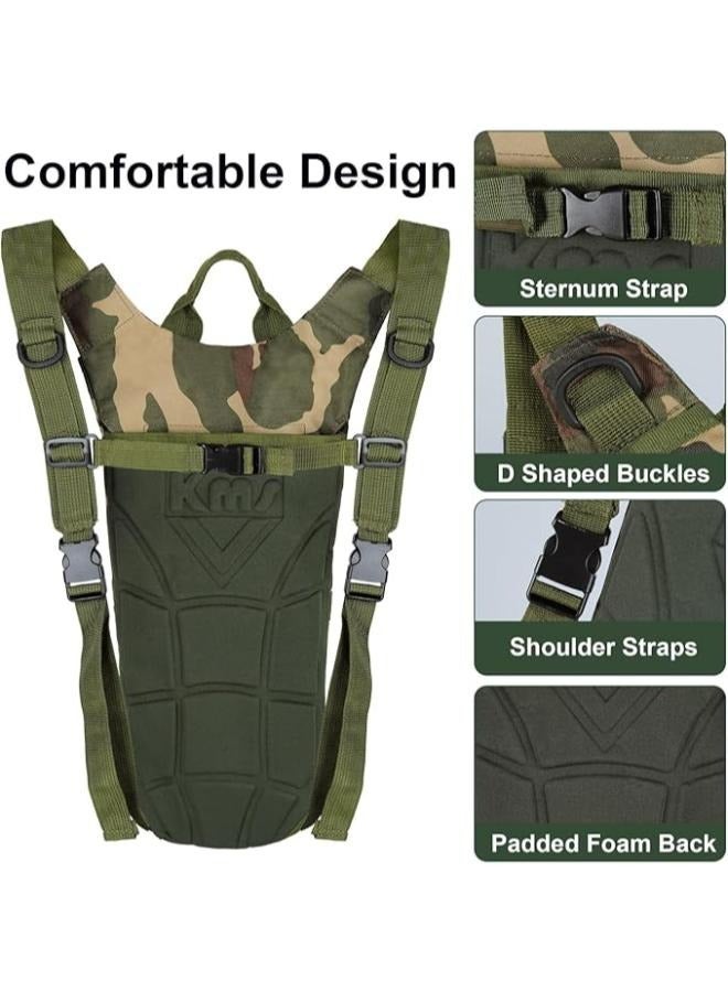 Outdoor Camping 3L Water Bag Molle Tactical Hydration Backpack Water Bag - Image 2