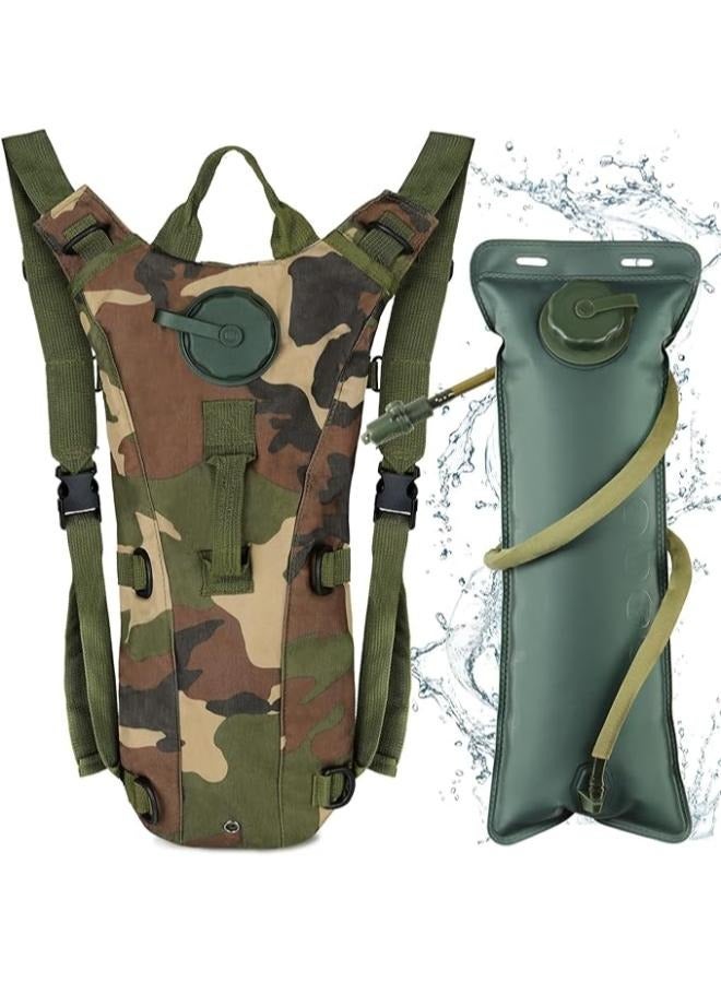 Outdoor Camping 3L Water Bag Molle Tactical Hydration Backpack Water Bag - Image 4