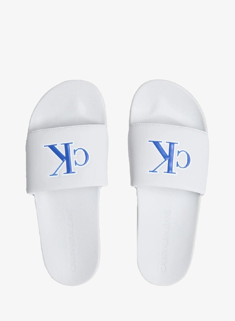 كالفن كلاين جينز شبشب مزين بشعار كلفن كلاين - Image 4