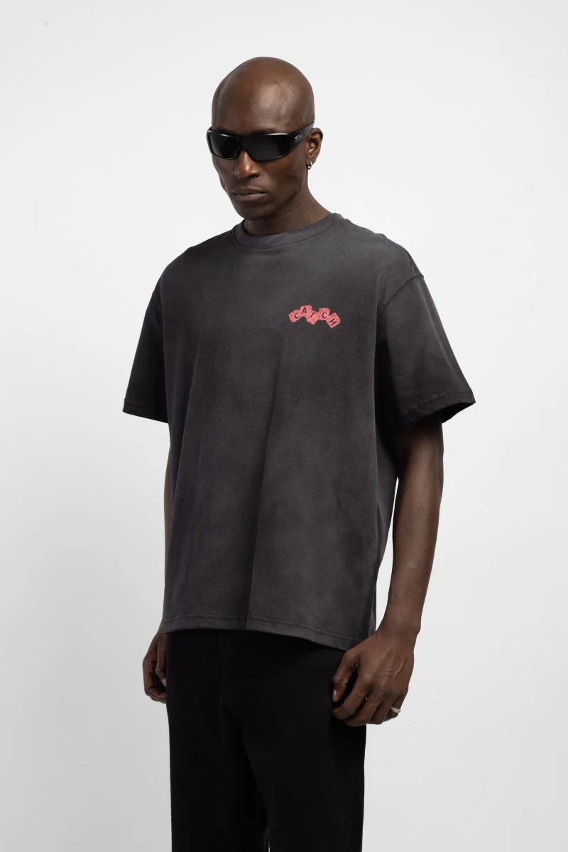Catch Minimalist Print Detail T-Shirt