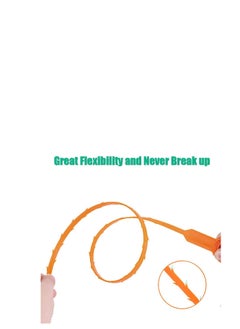 CARE AND SMILE Drain Clog Remover 3 Pack Snake Clog Remover Tool Drain Cleaner Tool for Sink Tube Drain Cleaning Hair Clog Remover  - Image 4