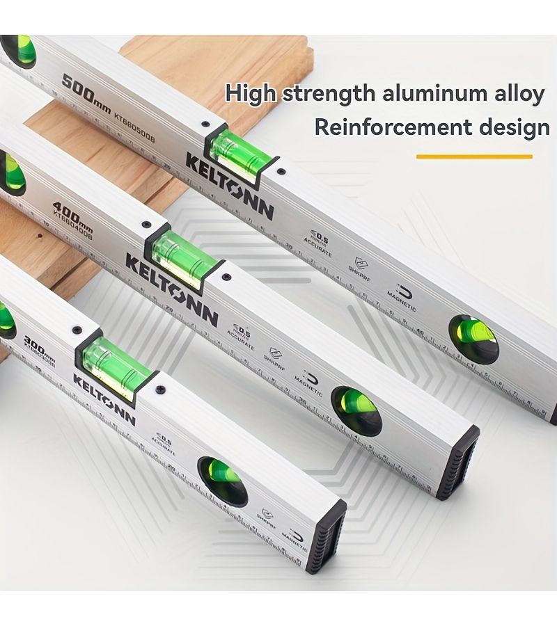 5Pcs Steel Levels Set 300MM to 1000MM Six Sizes Available - Image 2