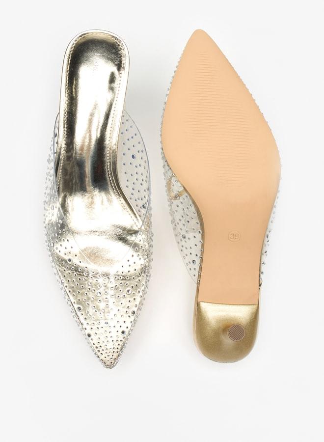 فلورا بيلا من شو إكسبرس شباشب نسائية مزينة بكعب ستيليتو - Image 4