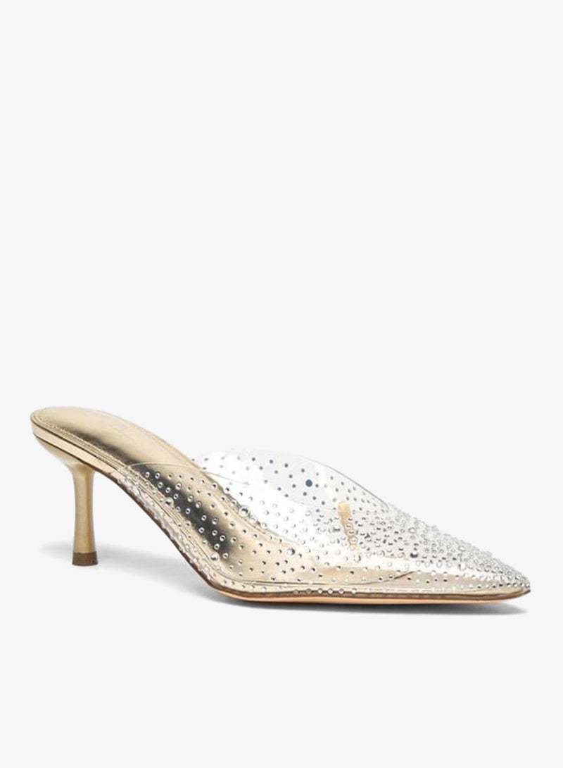 فلورا بيلا من شو إكسبرس شباشب نسائية مزينة بكعب ستيليتو - Image 1