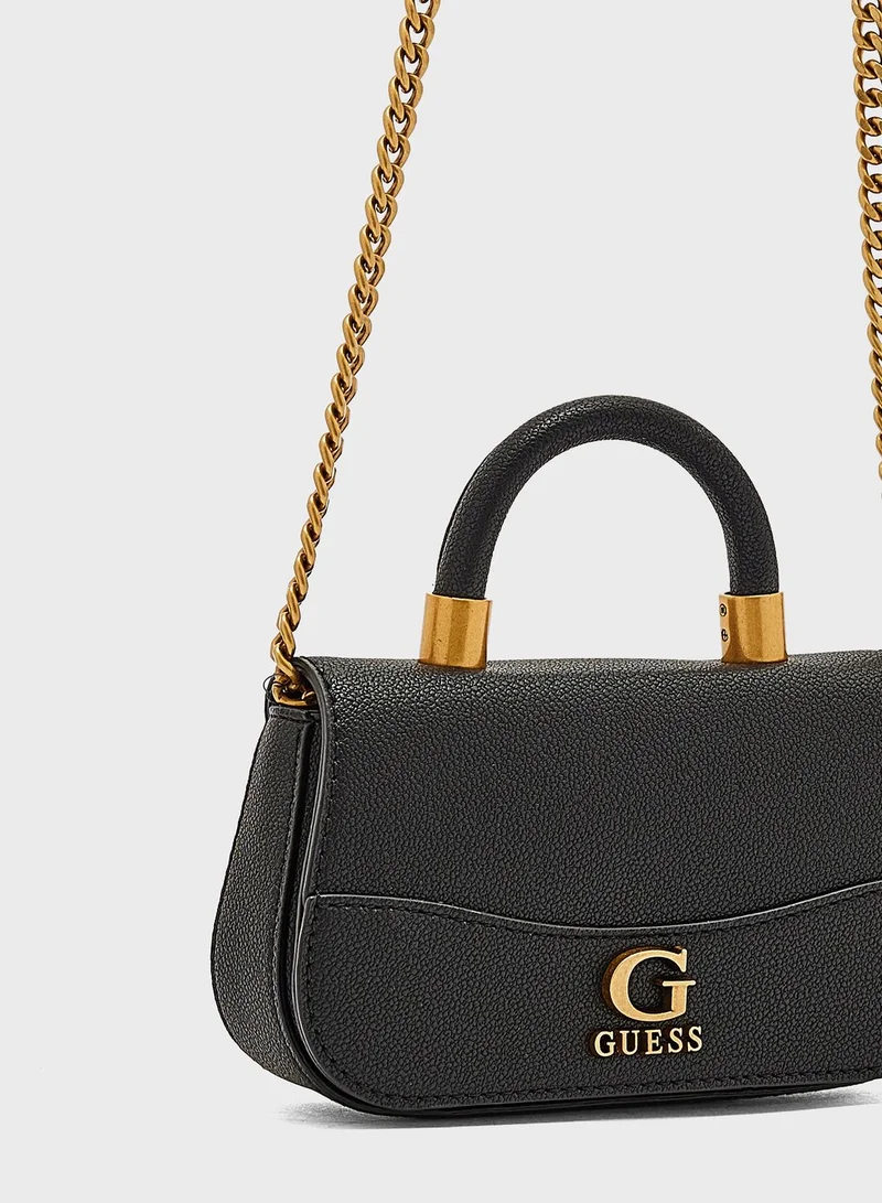 GUESS Nell Micro Mini Flap Crossbody