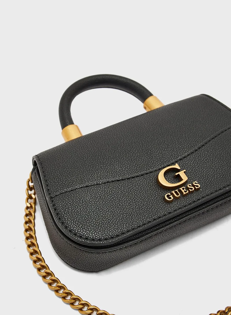 GUESS Nell Micro Mini Flap Crossbody