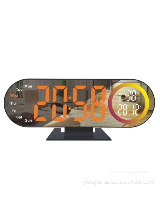 {"en":"Creative Multicolor LED Wall Clock with Alarm and Timer Function for Living Room