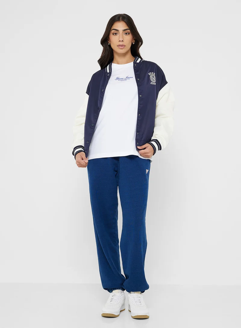 Guess Jeans Logo Detail Oversized T-shirt