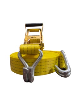 GTCFI GTCFI Premium Ratchet Tie Down Strap Heavy Duty Tie Down Polyester Lashing Straps 50MM 12MTR 5 Ton Export Quality  - Image 1