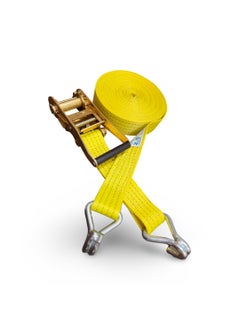 GTCFI GTCFI Premium Ratchet Tie Down Strap Heavy Duty Tie Down Polyester Lashing Straps 50MM 12MTR 5 Ton Export Quality  - Image 2
