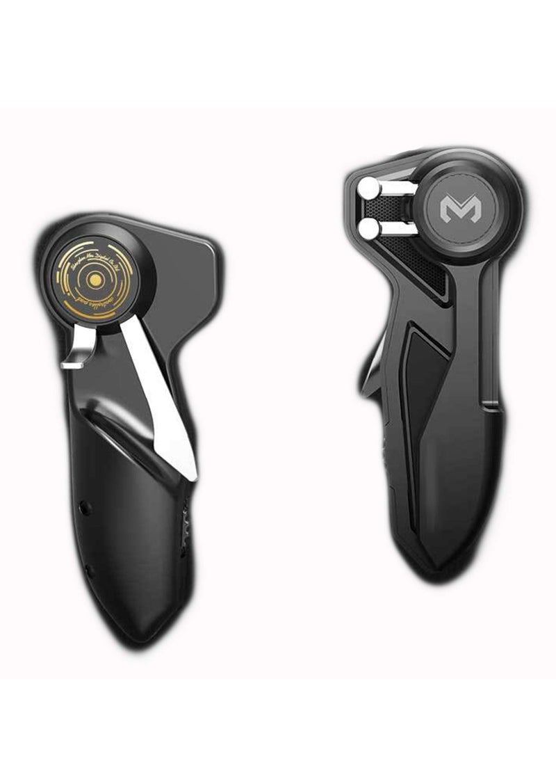 KASTWAVE 6-Finger Tablet Game Joystick Triggers, L1R1 Shooter Fire Aim Buttons, Ergonomic Controller for iPad & Tablet - PUBG & More - Image 1